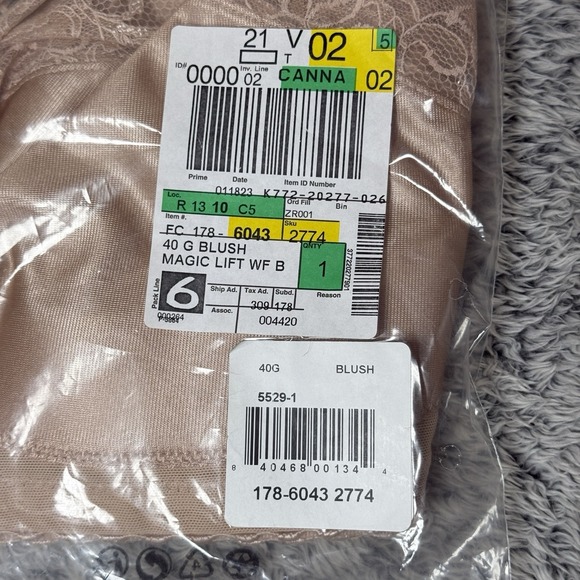 Lot Of 4 Wireless Wire Free Bras Various Colors (2 Glamorise brand) Sz 40G - Picture 15 of 15